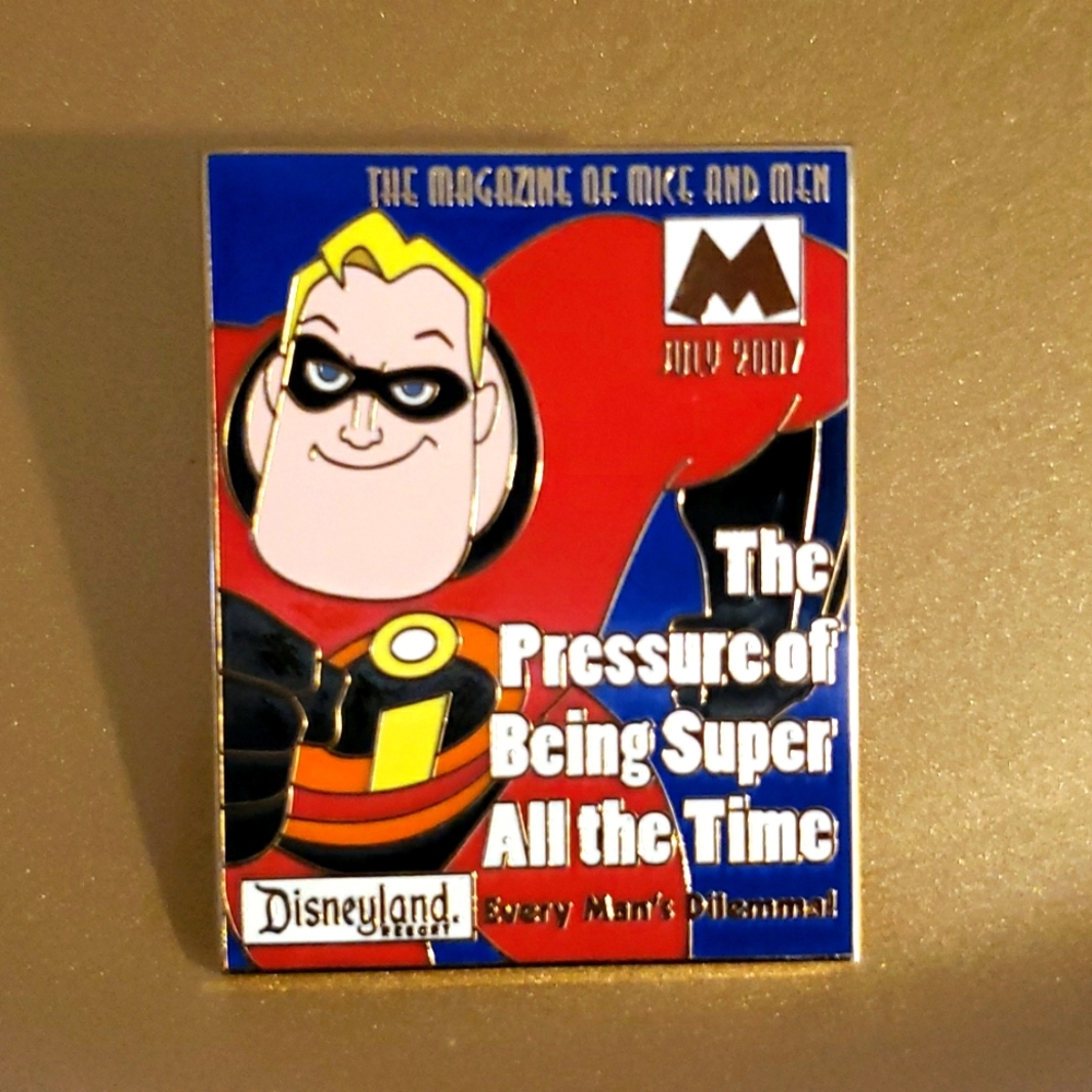2008 DLR Disney Pin LE 1000 THE INCREDIBLES